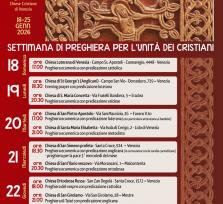SETTIMANA DI PREGHIERA PER L’UNITA’ DEI CRISTIANI 2026